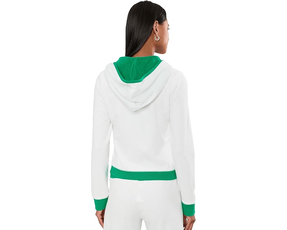 Juicy Couture Melrose приталенная длинная куртка Heritage с капюшоном