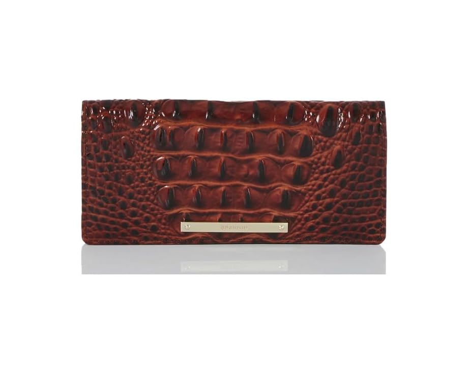 Кошелек Brahmin Melbourne Ady из кожи с одиннадцатью отделениями для карт