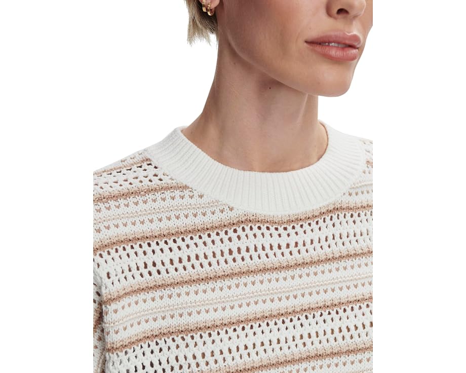 Varley Ciara Stripe Knit Top женский вязаный топ в полоску