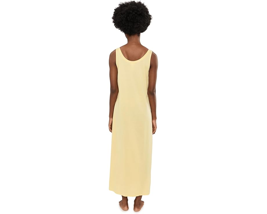 Ночная рубашка Hanro Cotton Deluxe Long Tank из мерсеризованного хлопка