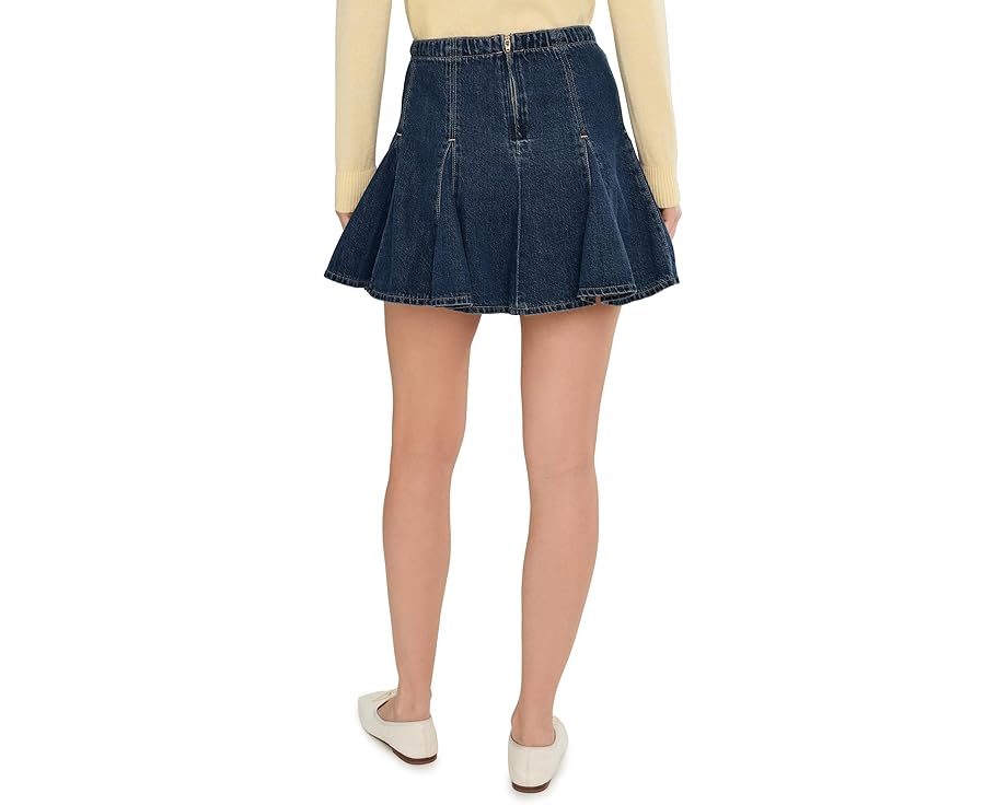 Мини-юбка Levi's Premium Godet из денима с TENCEL Lyocell