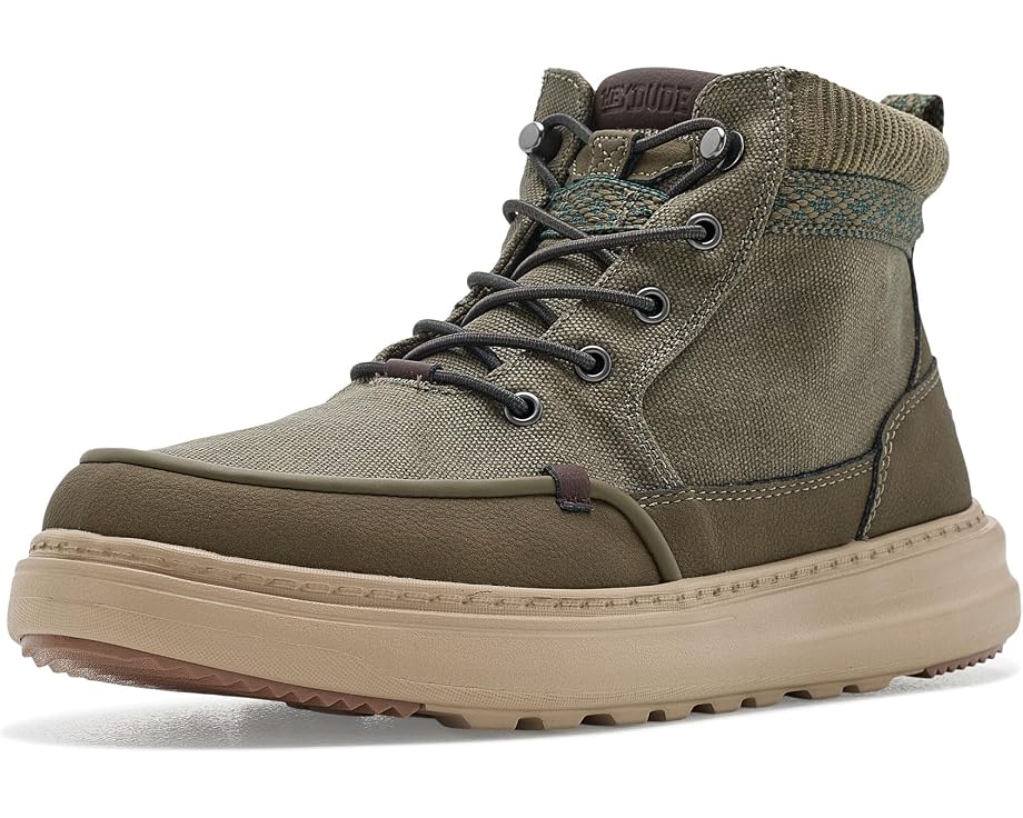 Remi Field Boots Waxed Canvas