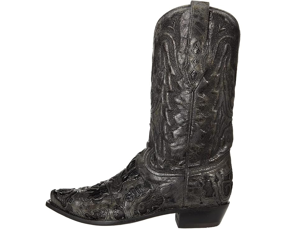 Сапоги A4116 от Corral Boots с зауженным носком и декоративным верхом