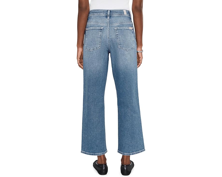 7 For All Mankind джинсы Stovepipe Straight Ankle цвета Oceanstone