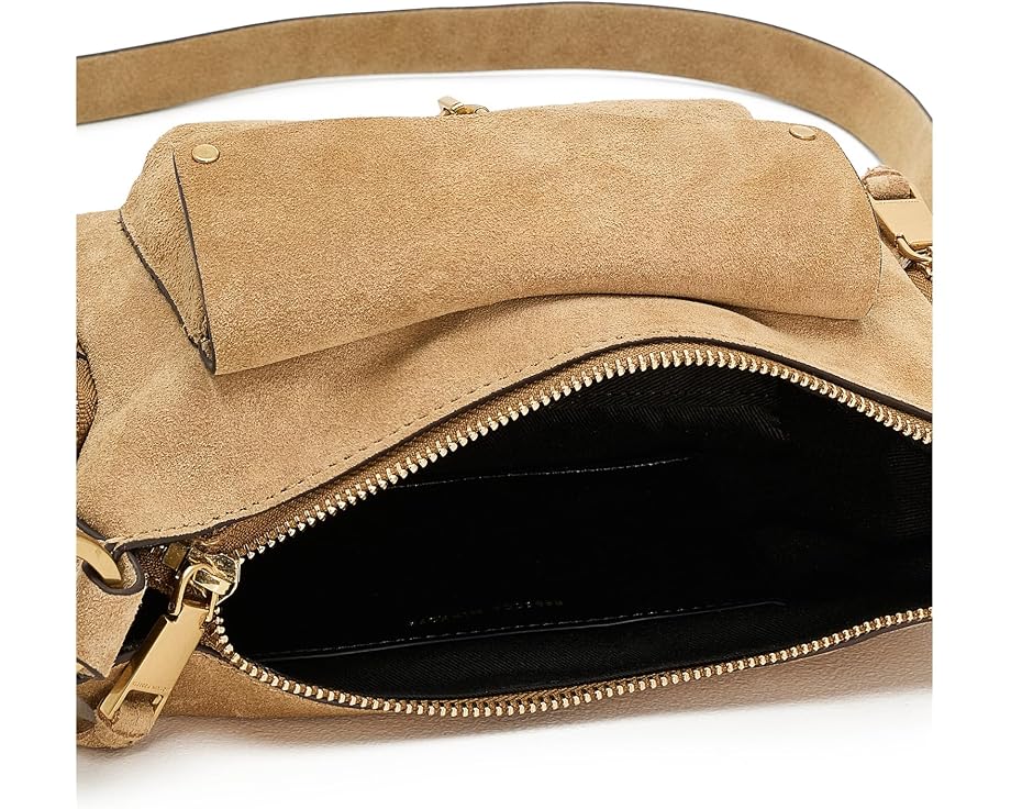 Сумка на плечо Rebecca Minkoff M.A.B Utility из замши