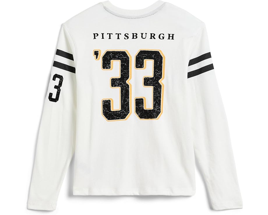 Футболка Pittsburgh Steelers с полосатым кокеткой от Junk Food Clothing Kids