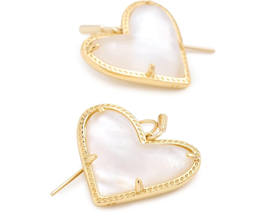 Серьги-пусеты Kendra Scott Ari Heart Statement Drop