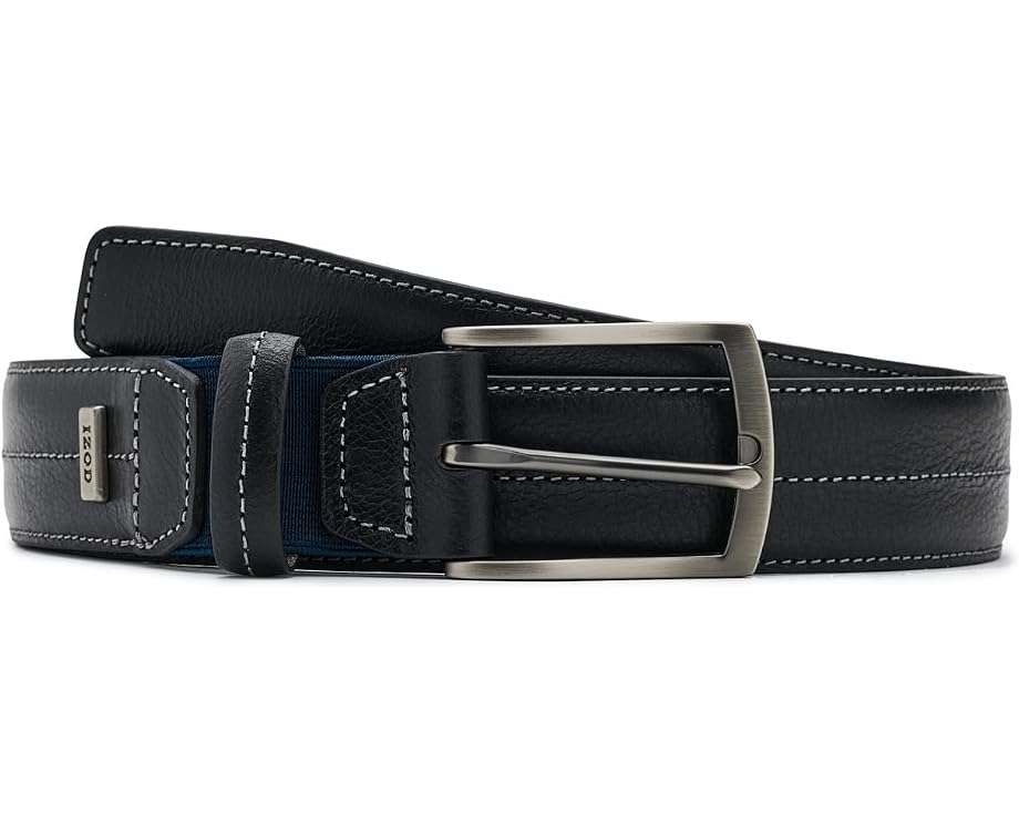 IZOD Ремень из кожи с эластичной вставкой Power Stretch