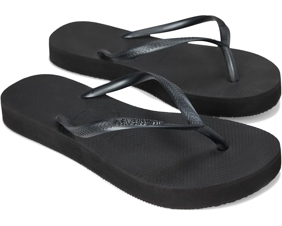 Сланцы Havaianas на платформе с амортизирующей стелькой