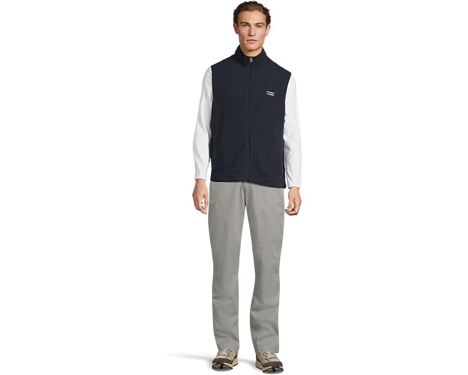 Жилет L.L.Bean Lakewashed Double-knit с двойной вязкой и османской резинкой