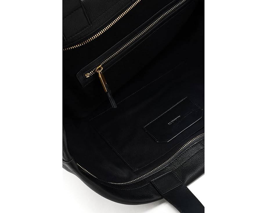 Сумка Alba Zip Tote из натуральной кожи от AllSaints на молнии