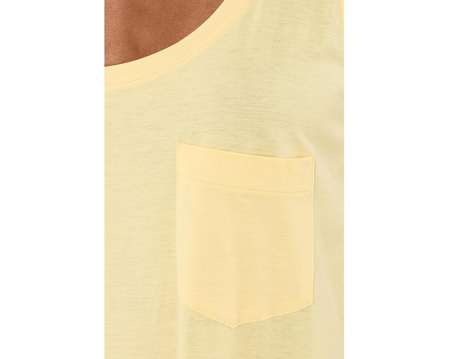 Ночная рубашка Hanro Cotton Deluxe Long Tank из мерсеризованного хлопка