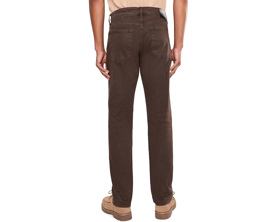 AG Jeans брюки Everett Slim Straight коричневые