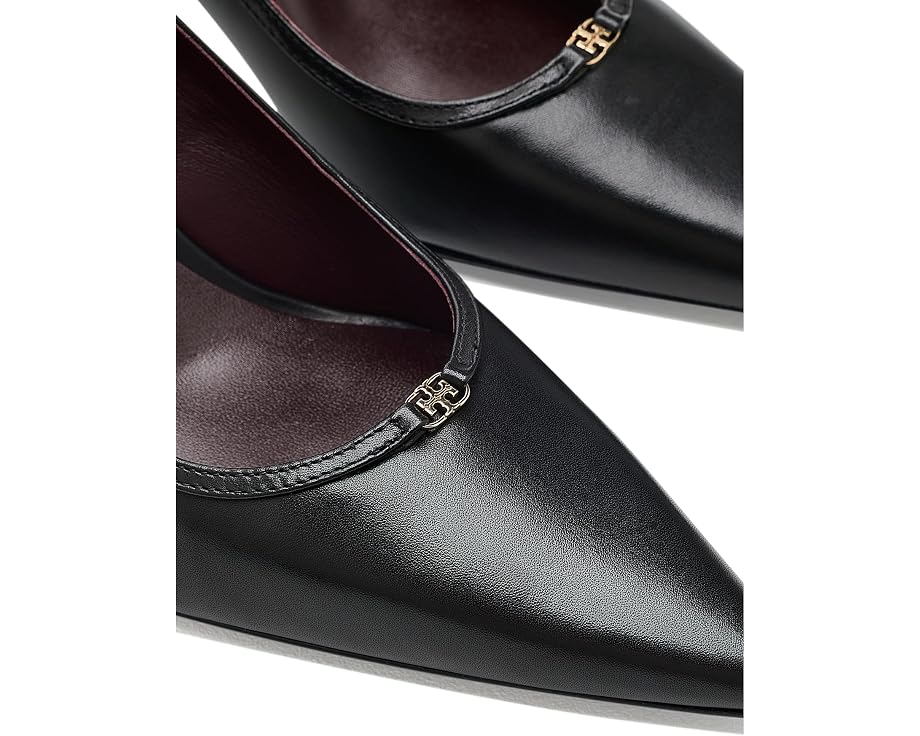 Туфли-лодочки Double T Buckle 80 мм от Tory Burch