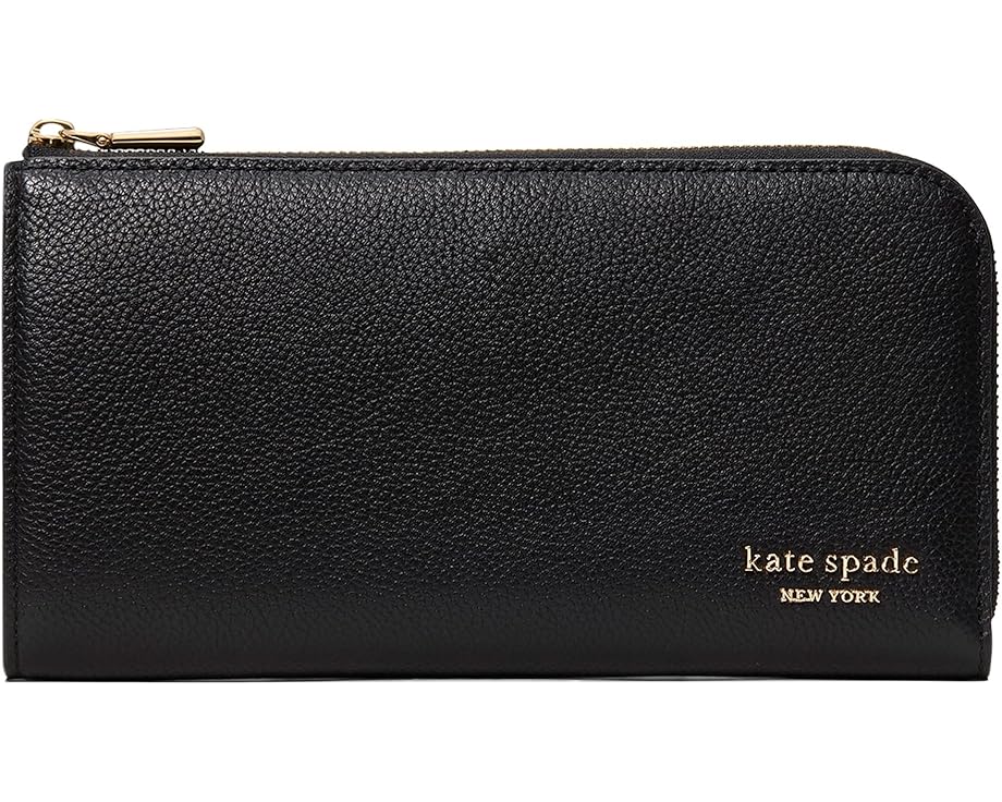 Континентальный кошелек Devin на молнии из шагреневой кожи Kate Spade New York