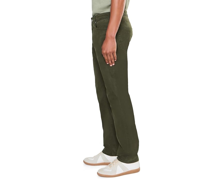 Брюки зауженные Graduate Tailored Leg от AG Jeans серо-оливковые
