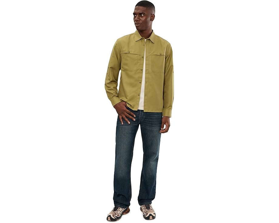 Рубашка Sun Drift™ Cooling Long Sleeve Shirt от Mountain Hardwear с длинным рукавом и UPF 50