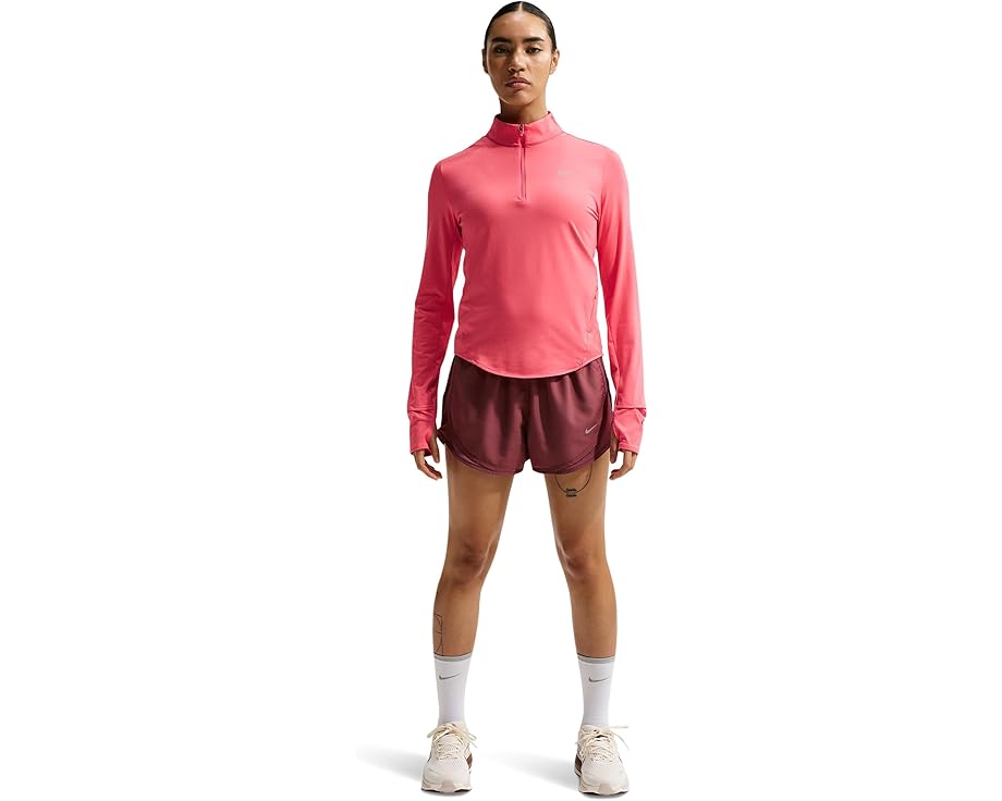 Nike Swift Dri-FIT Ultraviolet беговой топ с молнией на 1/4