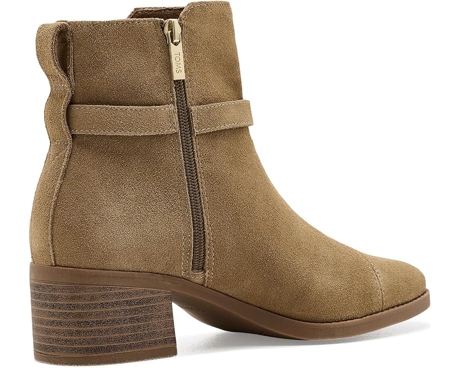 Ботинки TOMS Delilah Buckle на устойчивом каблуке