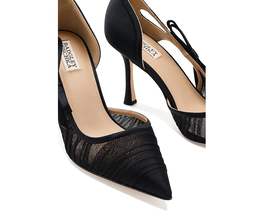Туфли Badgley Mischka Rayna с бантом и плиссе