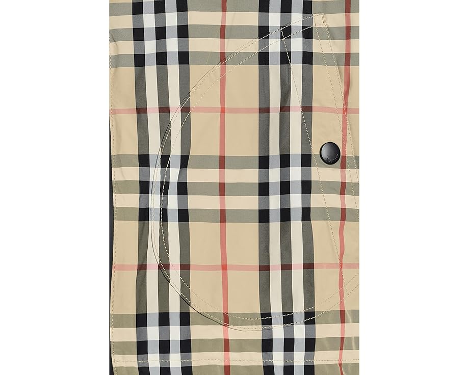 Пальто Burberry Kids Jem Check Coat для детей