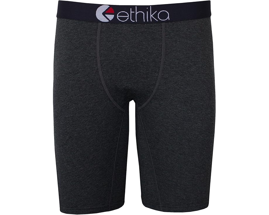 Боксеры ethika The Staple меланжевые с высокой посадкой