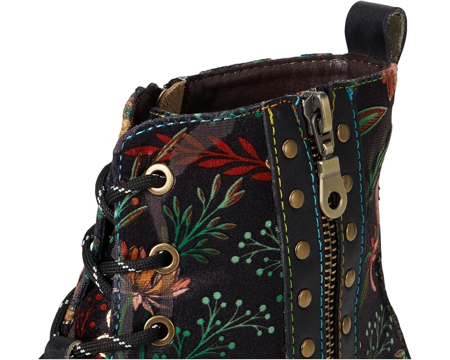 L'Artiste by Spring Step Ботинки Cordea Black Multi с вышивкой