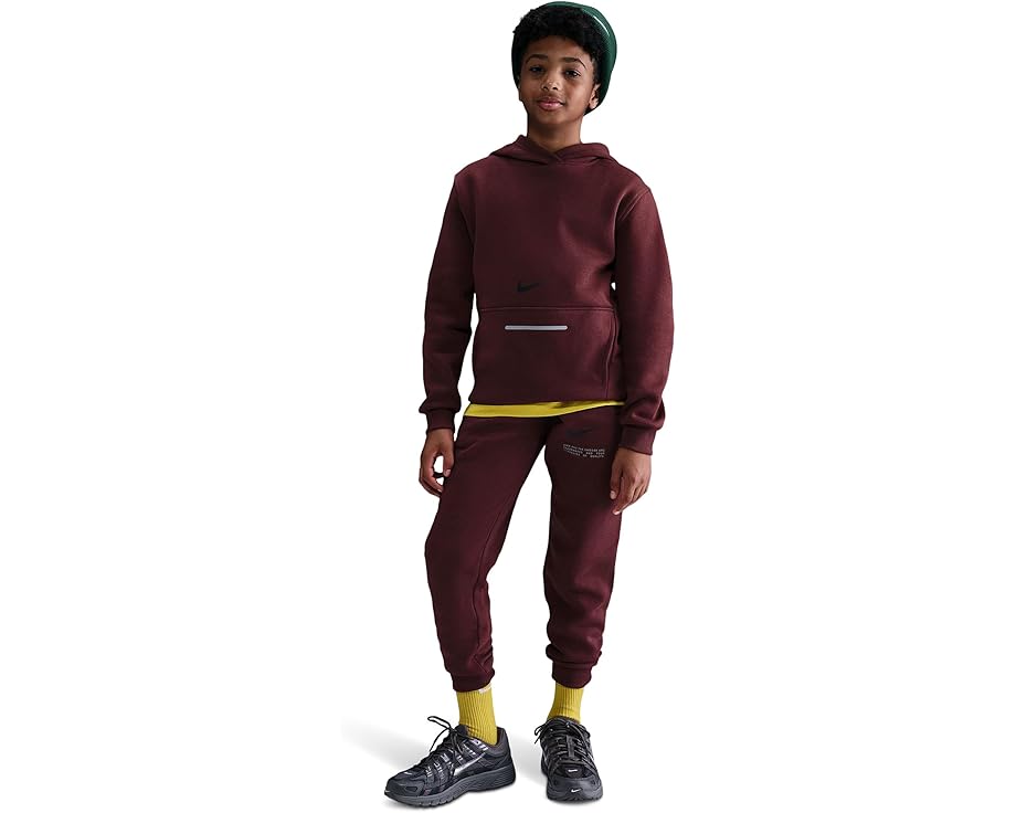 Детская худи Nike Sportswear Club Fleece из мягкого флиса с большим карманом