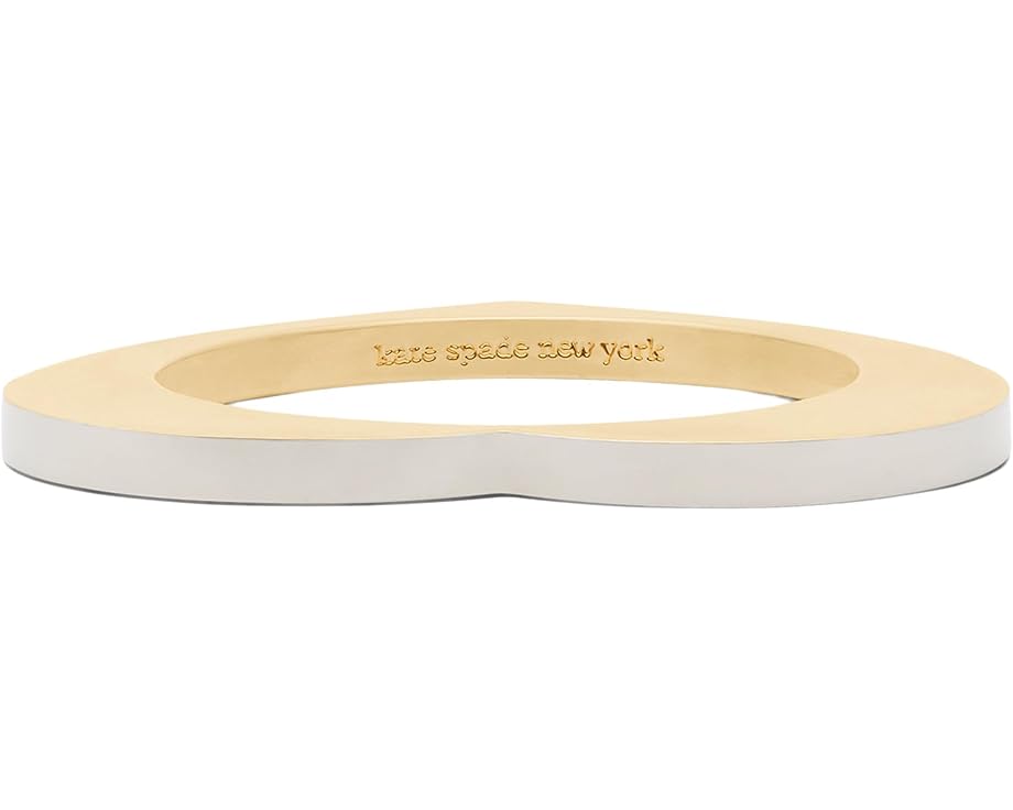 Браслет Geo Pop Heart Bangle с кубическим цирконием от Kate Spade New York