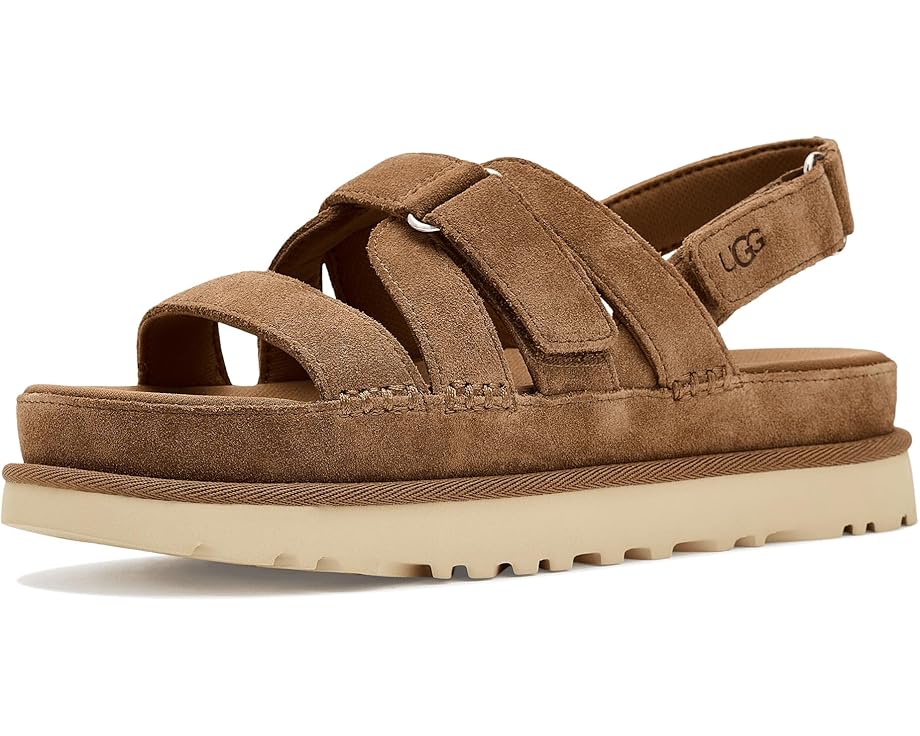 Сандалии UGG Goldenstar Gleam с бархатистым нубуком