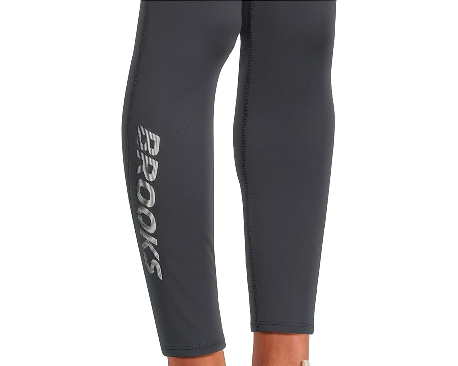 Термолеггинсы Brooks Momentum Thermal Tight 2.0 с полукомпрессионной посадкой и карманами
