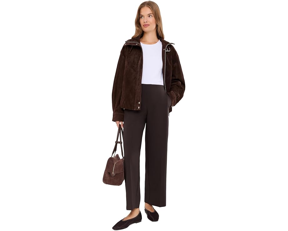Брюки Petite Lenox Wide Leg Sleek Stretch NIC+ZOE