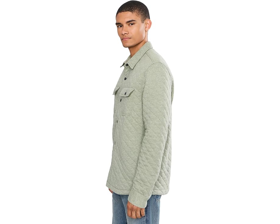 Флисовая рубашка Faherty Epic Quilted Fleece CPO