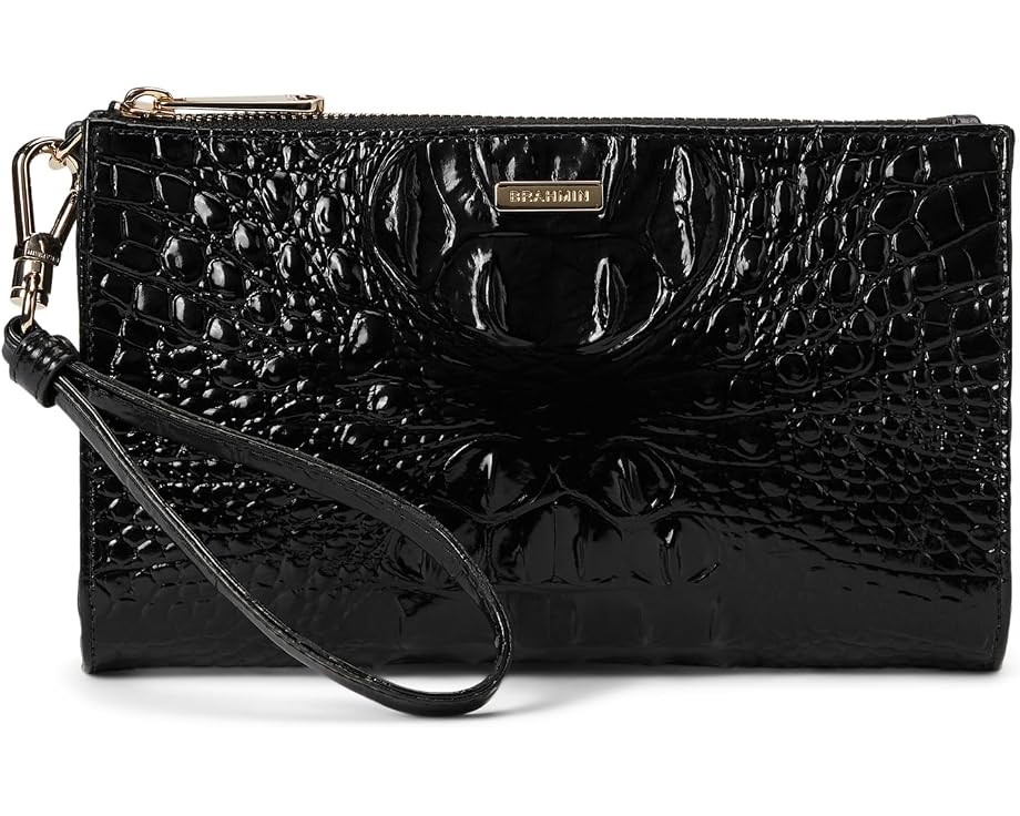 Brahmin Melbourne Daisy клатч на молнии с ремешком на запястье