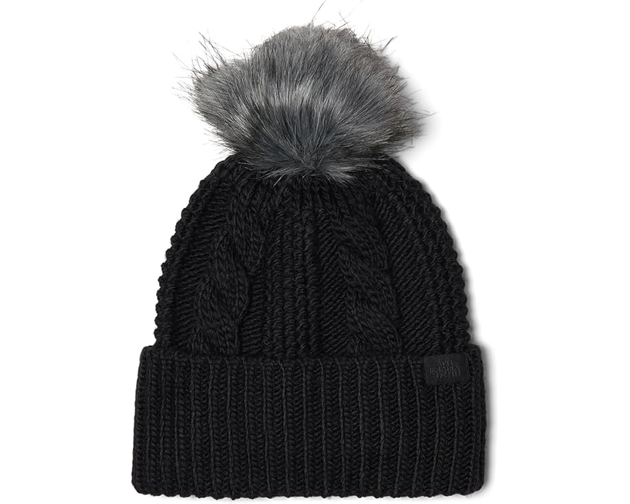 Шапка The North Face Oh Mega с помпоном из искусственного меха