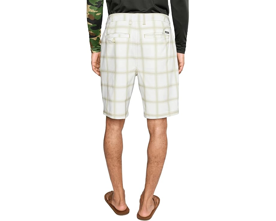 Quiksilver Гибридные шорты Union Print Amphibian 20 из ткани Surfsilk с принтом