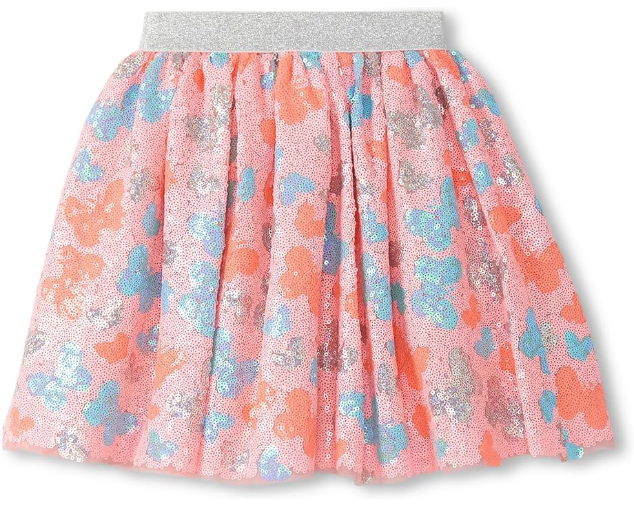 Юбка с пайетками и блестками в виде бабочек Hatley Kids из двойного тюля