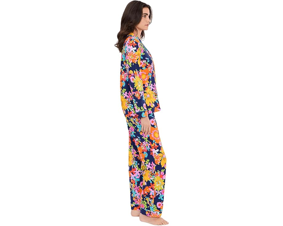 Комплект пижамы Bedhead PJs Classic с длинными рукавами из хлопкового трикотажа
