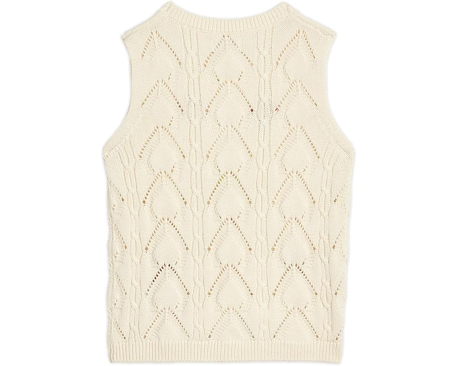 Детская футболка Delicate Flower Crochet Top от Hatley с хлопком