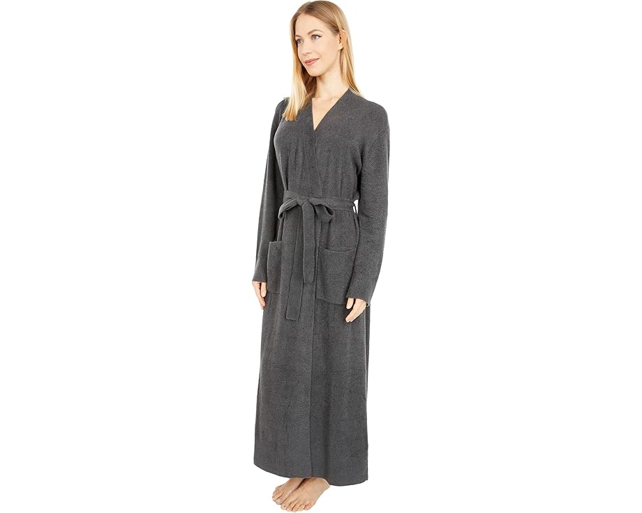 Халат Barefoot Dreams CozyChic Lite длинный из мягкого трикотажа