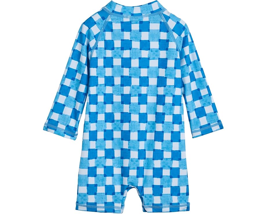 Комбинезон Snapper Rock Kids Ocean Grid с длинным рукавом и защитой UPF 50+