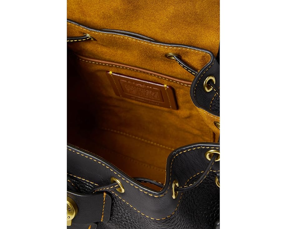 Soft Pebble Leather Riya Backpack 21