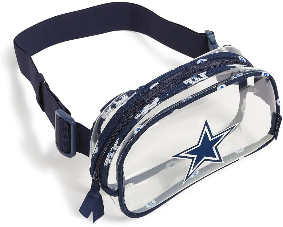 Поясная сумка Vera Bradley NFL Clear Small с прозрачным корпусом