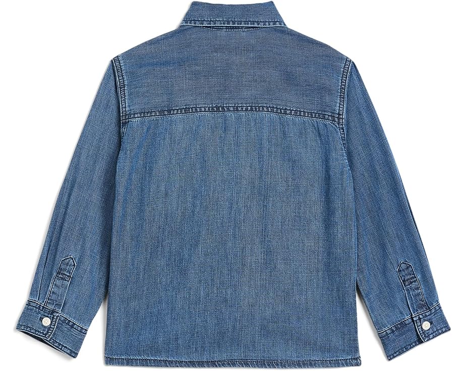 Джинсовая рубашка Denim Patch Shirt для детей от abercrombie kids