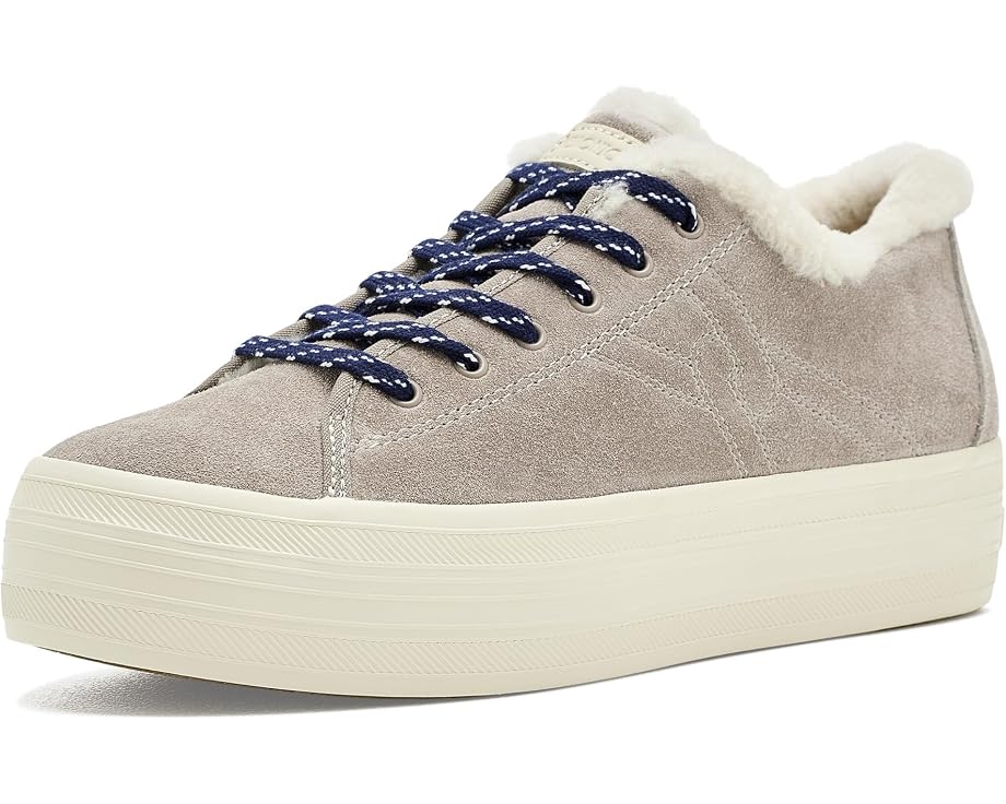 Кроссовки Truett Shearling от Veronica Beard на платформе