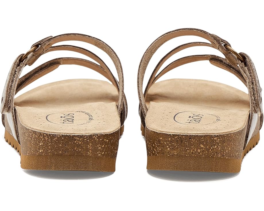Сандалии Taos Footwear Ringslide с кожаными ремешками и декоративным кольцом