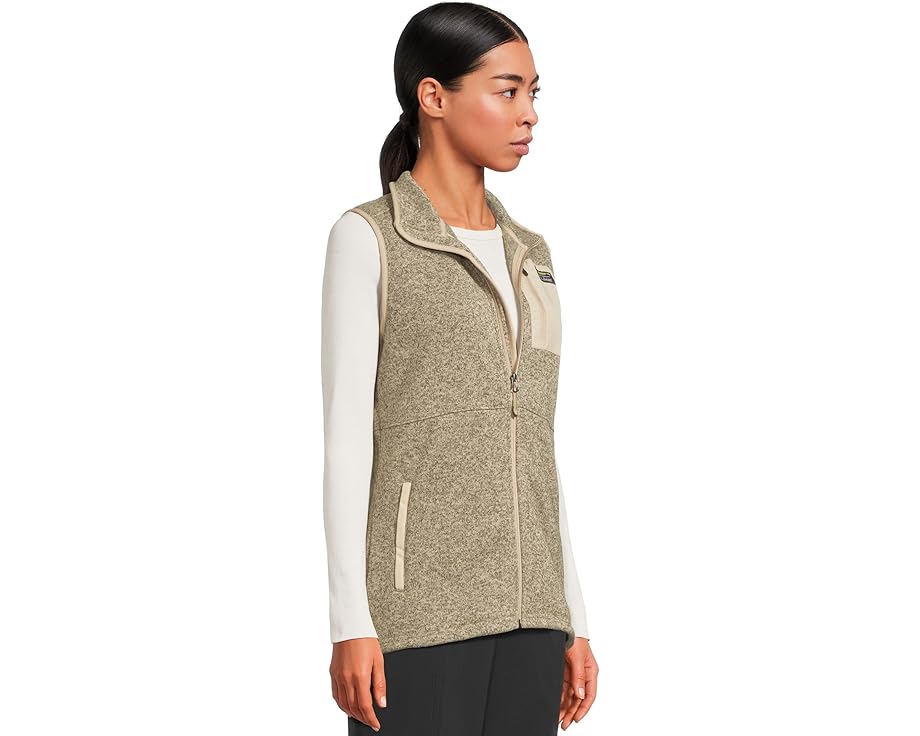 Длинный жилет L.L.Bean Bean's Sweater Fleece с карманами на молнии