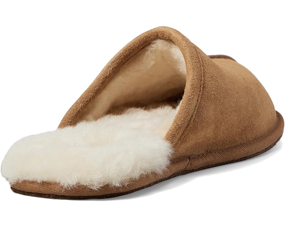 Тапочки UGG Scuff из овчины с подошвой из замши и подкладкой UGGpure