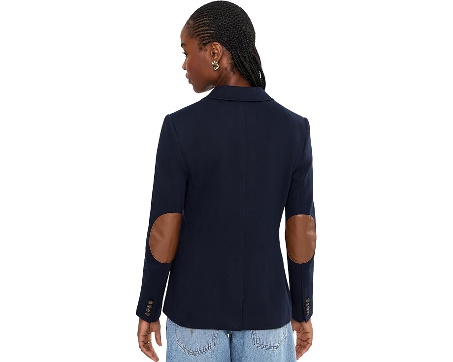 Cotton Herringbone Jacquard Blazer