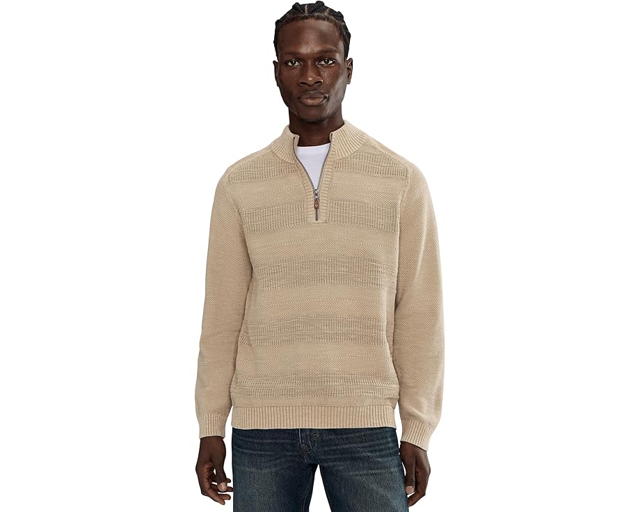 Свитер Tommy Bahama Saltwater Textured Half Zip с воротником стойкой